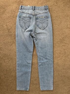 ROLLA'S High-Rise Light Blue Straight Jeans size 25